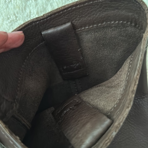 Leather FRYE Riding boots-chocolate - Picture 5 of 8